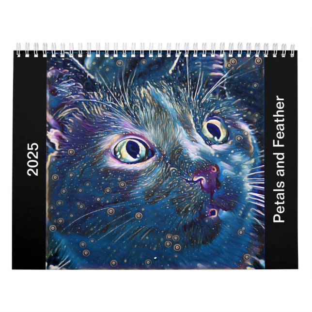 Calendário 2025 Petais e Penas e Amigos (Capa)