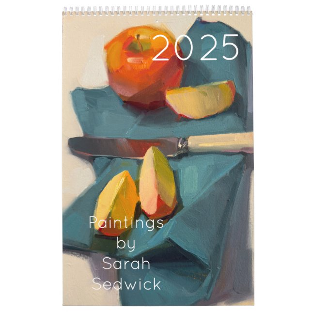 Calendário 2025: Pinturas de Sarah Sedwick (Capa)