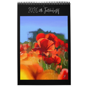 Calendário 2026 (202x)  com artes fantabuloustef 