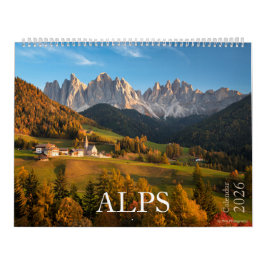 Calendário 2026 Alps nature & scape (Foto da paisagem e natur