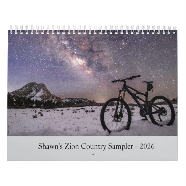 Calendário 2026 - Amostragem do País de Zion de Sh (Capa)
