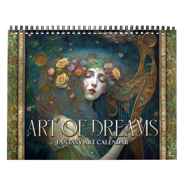 Calendário 2026 Art Of Dreams Fantasy Art Calendar (Capa)
