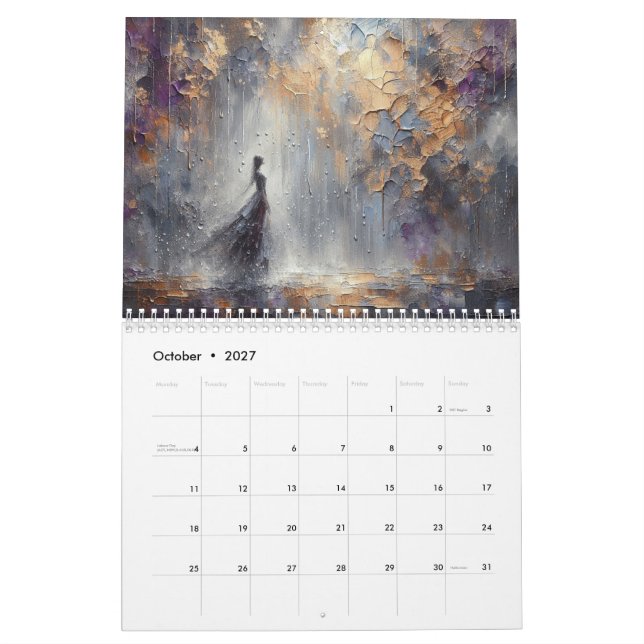 Calendário 2026 Artistic Impressions Calendar (Australian) (Out 2027)