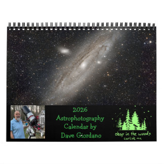 Calendário 2026 Astrophotography Calendar by Dave Giordano