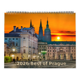 Calendário 2026 Best of Prague Calendar
