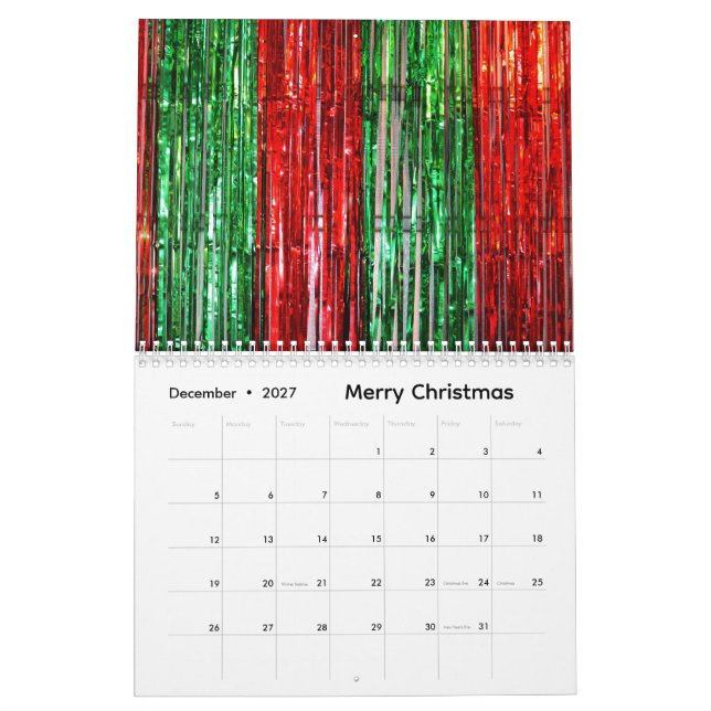Calendário 2026 calendar (Dez 2027)