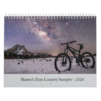 Calendário 2026 Calendar - Shawn's Zion Country Sampler