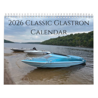 Calendário 2026 Classic Glastron Calendar