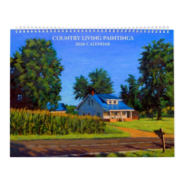 Calendário 2026 Country Living Painting Calendar (Capa)