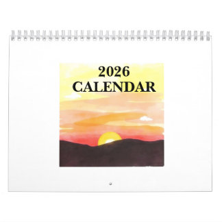 Calendário 2026 Custom Photo Calendar