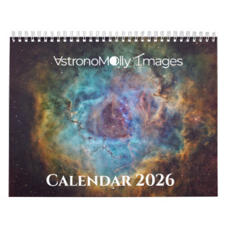 Calendário 2026 da AstronoMolly