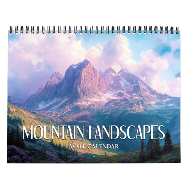 Calendário 2026 das Paisagens das Montanhas (Capa)