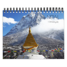 Calendário 2026 do Nepal / Himalaia