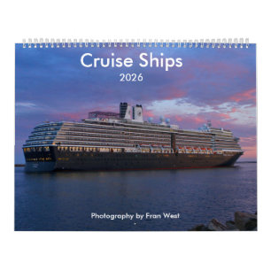 Calendário 2026 dos navios de cruzeiro