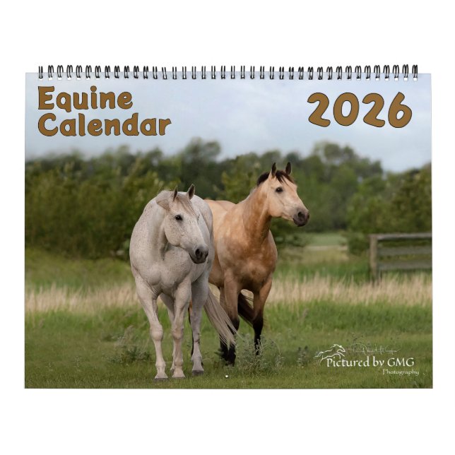 Calendário 2026 Equine Calendar (Capa)