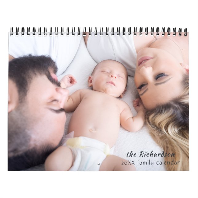 Calendário 2026 Family Photo Calendar – Make It Yours (Capa)
