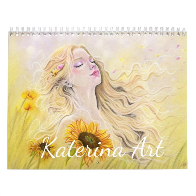 Calendário 2026 Fantasy Art Calendar (Capa)