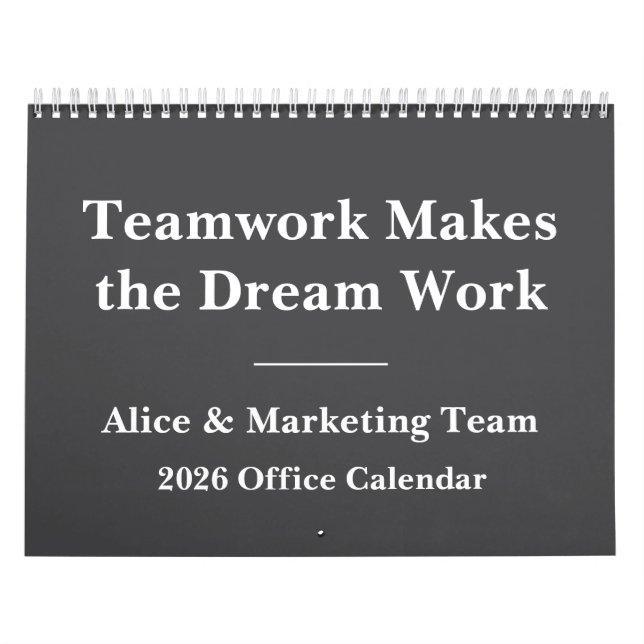 Calendário 2026 Funny Office Team Life Humor (Capa)