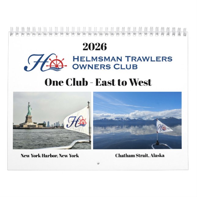 Calendário 2026 Helmsman Trawlers Owners Club Calendar (Capa)