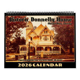 Calendário 2026 Historic Donnelly House Victorian Calendar