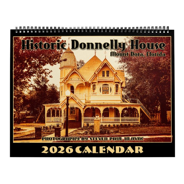 Calendário 2026 Historic Donnelly House Victorian Calendar (Capa)