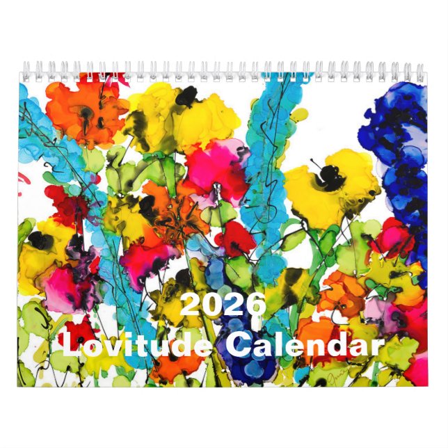 Calendário 2026 Lovitude Calendar (Capa)