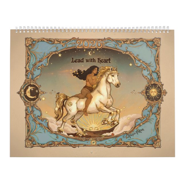 Calendário 2026 Manifest Calendar | “Beauty, Power & Vision”  (Capa)