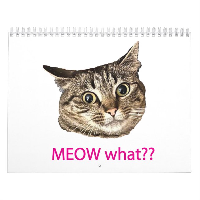 Calendário 2026 MEOW o que?? (Capa)