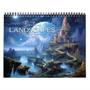 Calendário 2026 Paisagens Bonitas 5 Paisagens Fantásticas