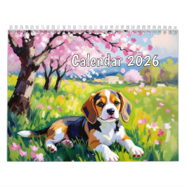 Calendario 2026 Perritos