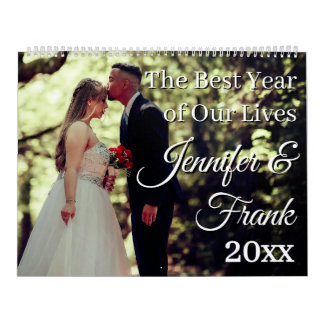 Calendário 2026 Personalizar A Minha Foto De Casamento