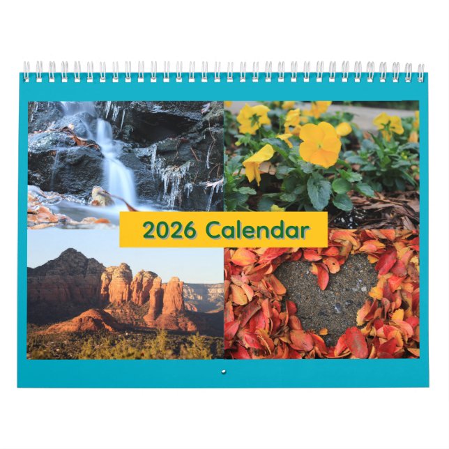 Calendário 2026 Photo Calendar (Capa)