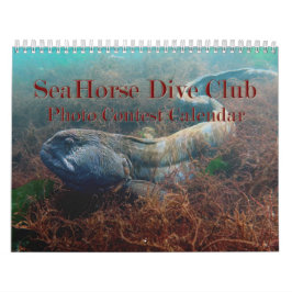 Calendário 2026 SeaHorse Dive Club Photo Contest Calendar