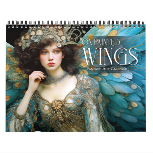 Calendário 2026 Sobre As Fadas Pintadas Das Asas Angels Fanta