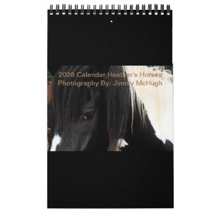 Calendário 2026 Urzes Cavalos