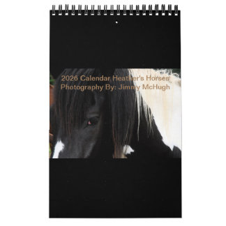 Calendário 2026 Urzes Cavalos