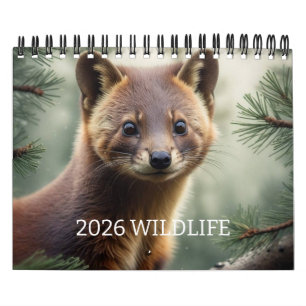 Calendário 2026 Vida selvagem