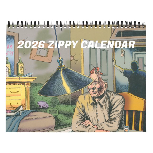 CALENDÁRIO 2026 ZIPPY CALENDAR (Capa)