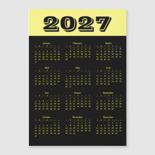 Calendário 2027
