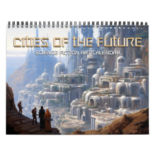Calendário 2027 Cidades Do Futuro 5 Ficção Científica