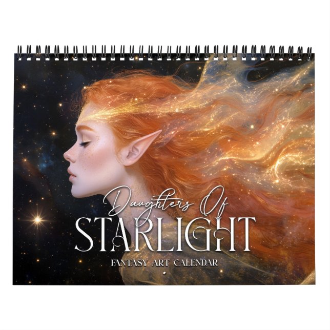 Calendário 2027 Filhas Da Fantasia Starlight Arte (Capa)