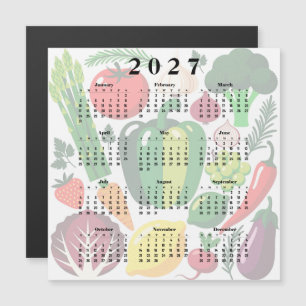 Calendário 2027 Legumes