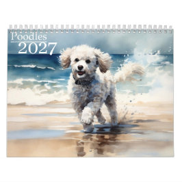 Calendário 2027 Poodles