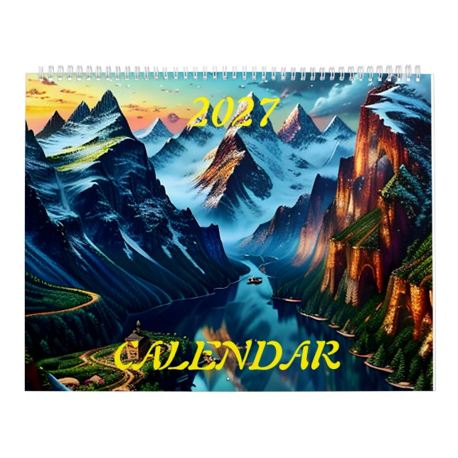 Calendário 2027 Seis (Capa)