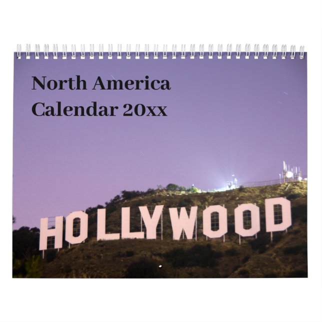 Calendário 20xx - América do Norte (Capa)