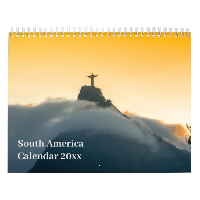 Calendário 20xx - América do Sul (Capa)