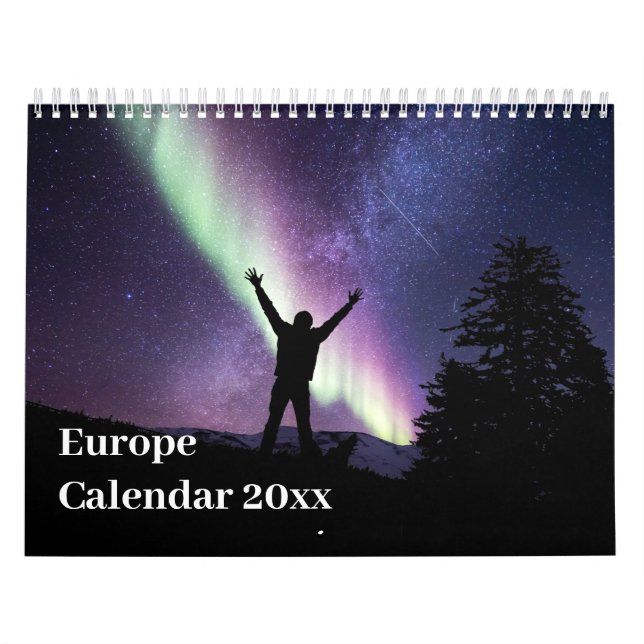Calendário 20xx - Europa (Capa)