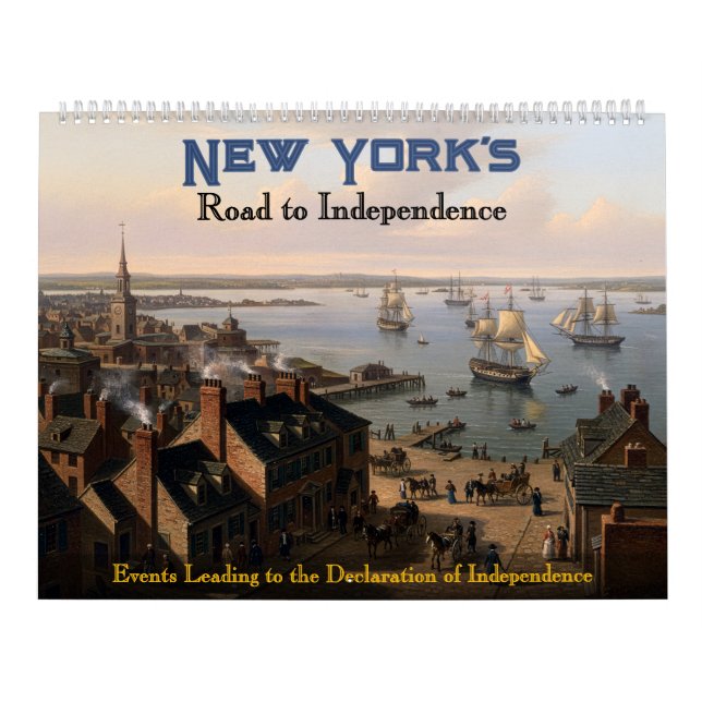 Calendário 250th Anniversary - State of New York Calendar (Capa)