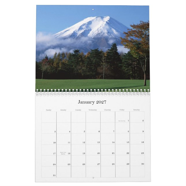 Calendário 2 da montanha (Jan 2027)