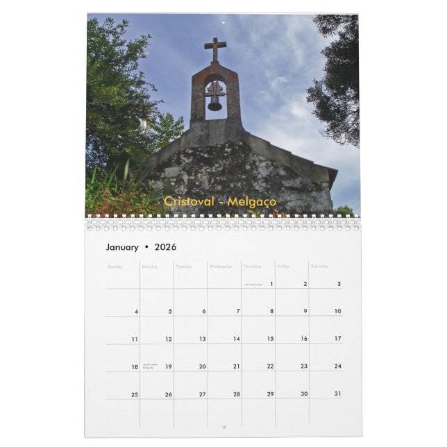 Calendário 2 de Portugal 2010 (Jan 2026)